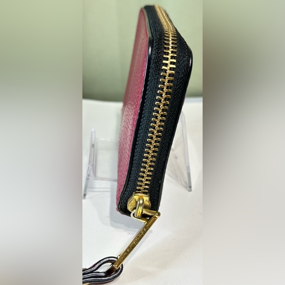 MARC JACOBS Gothan City Continental Leather Bifold Wallet Perfect Conditions. - Picture 5 of 16